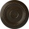 Ekena Millwork Small Alexandria Ceiling Medallion (Canopies up to 4 5/8"), 7 7/8"OD x 3/4"P, Stone Hearth Crackle CM07ALSHC - alternate 1